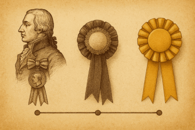 history of the award ribbons